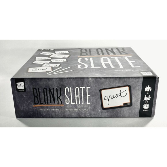 Blank Slate The Game Where Great Minds Think Alike Fun Family Friendly Complete - Picture 12 of 14